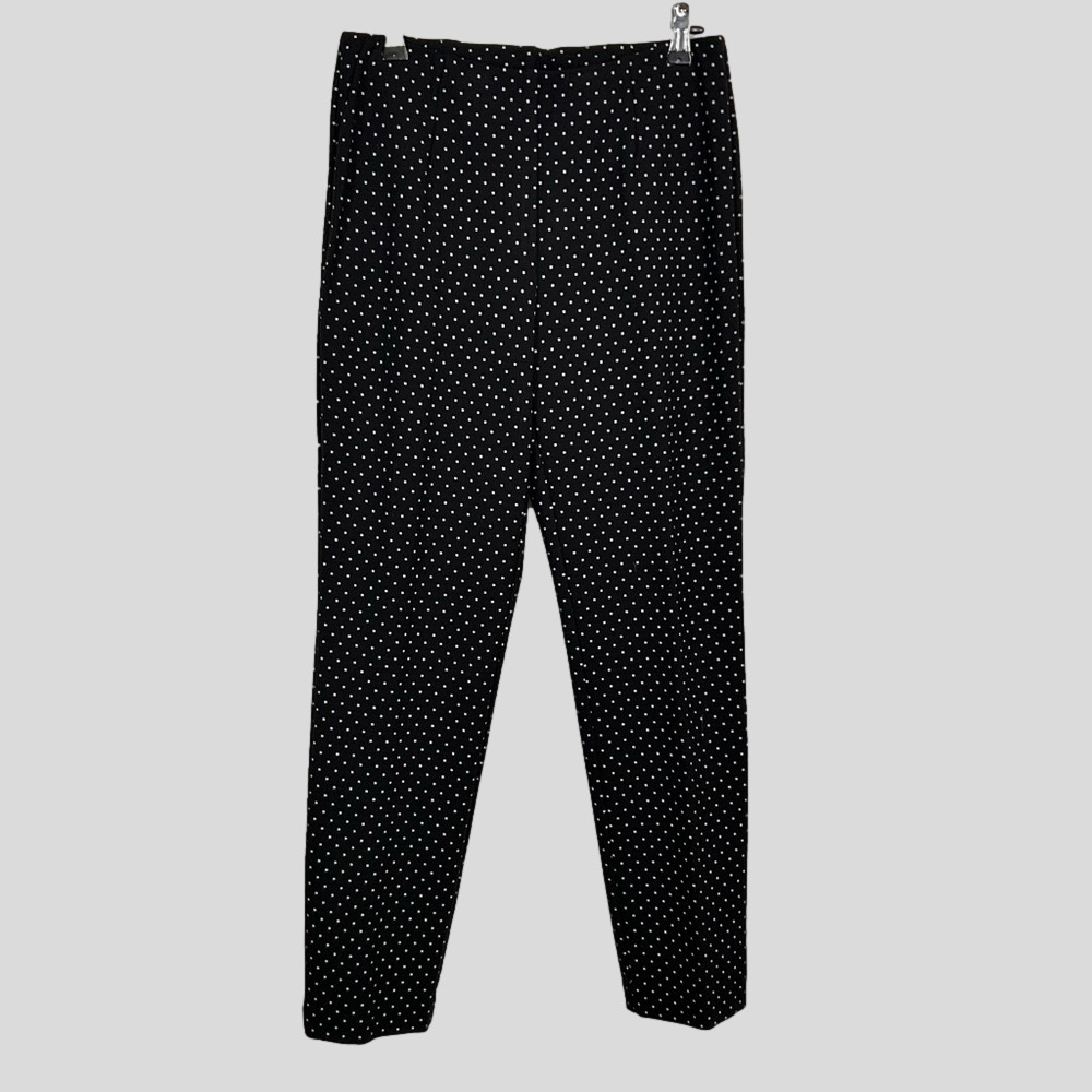 J Jill Ponte Slim Leg Pull On Stretch Ankle Pant Blackstone Small Petite
